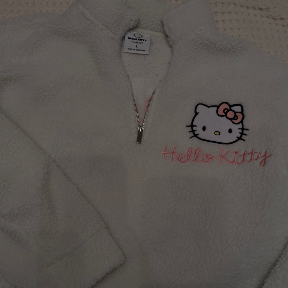 Primark White Hello Kitty Sweater